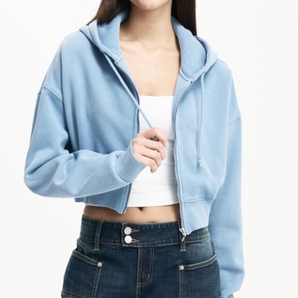 Paragon Fitwear Cropped Zip-up Hoodie